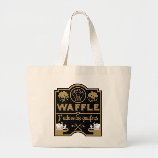 Waffentag Jumbo Stoffbeutel (Vorne)