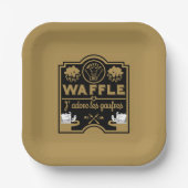 Waffentag Pappteller (Vorderseite)