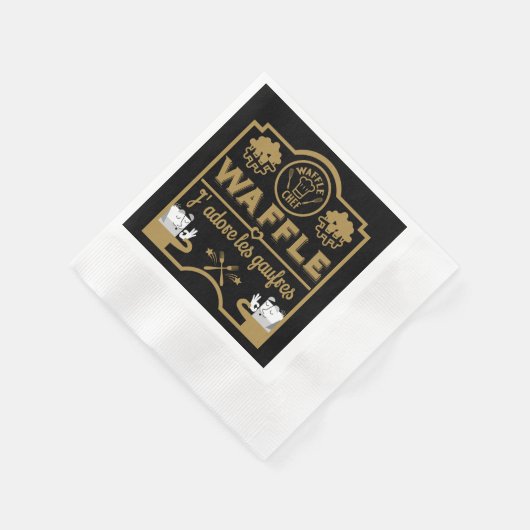 Waffentag Serviette (Ecke)