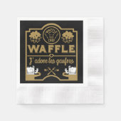 Waffentag Serviette (Vorderseite)