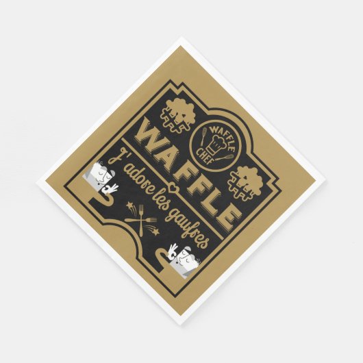 Waffentag Serviette (Ecke)