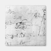 Waffentwürfe, Fol. 40v-a Magnet (Vorne)