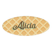 Waffle Cone Namenschild (Vorderseite)