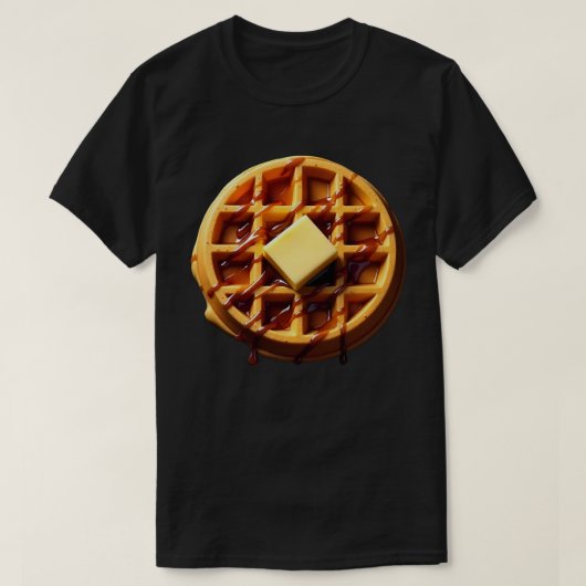 Waffle Funny Lazy Easy Halloween-Kostüm T-Shirt (Design vorne)
