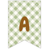 Waffle-Geburtstagsbanner Wimpelkette (Dritte Fahne)