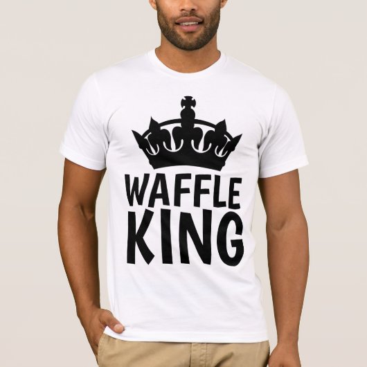 WAFFLE KING T - SHIRT (Vorderseite)