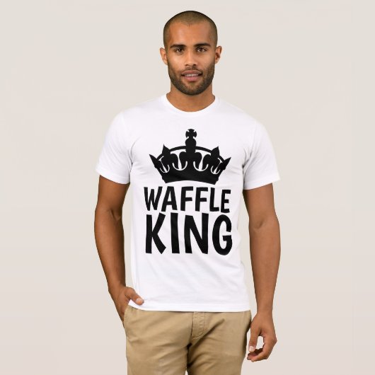 WAFFLE KING T - SHIRT (Vorne ganz)