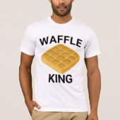 WAFFLE KING VATER MÄNNER T - SHIRT (Vorderseite)