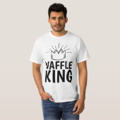 WAFFLE KING VATER MENS FUNNY T - Shirt (Vorne ganz)