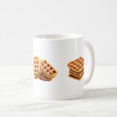Waffle Lover Kaffeetasse (VorderseiteRechts)