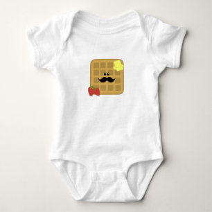 Waffle Man Baby Strampler