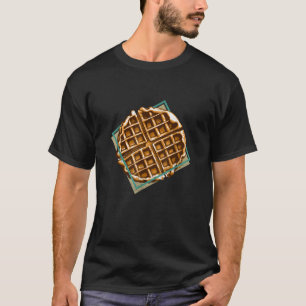 Waffle Puristic Design Delicious Waffle Koch T Shi T-Shirt