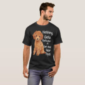 Waffle Toy Poodle Hund Lover Nichts erreicht zwisc T-Shirt (Vorne ganz)