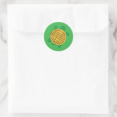 Waffle Turtles Aufkleber (Tasche)