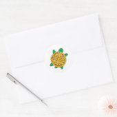 Waffle Turtles Aufkleber (Umschlag)