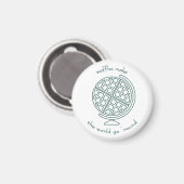 Waffle World Magnet (Vorderseite/Rückseite)