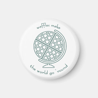 Waffle World Magnet