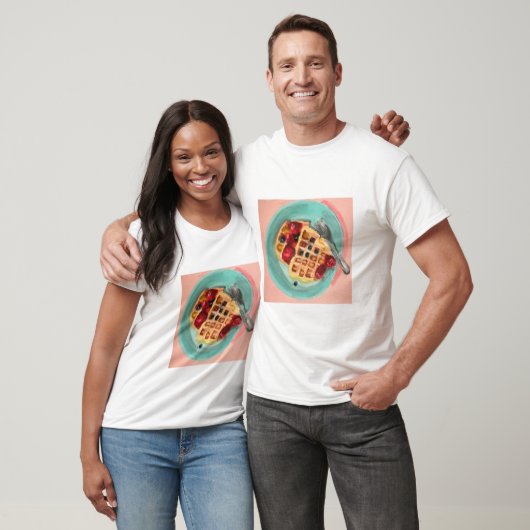 Waffles and Berries T-Shirt (Unisex)
