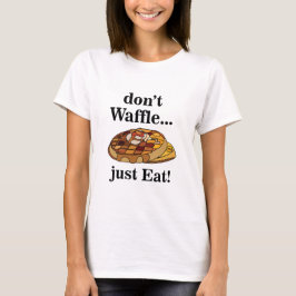 Waffles Food Funny T-Shirt