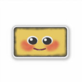 Waffles + Mochi-Magicart Screen- Vinyl Sticker (Vorderseite)