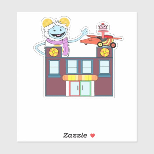 Waffles + Mochi-Vinyl Sticker (Blatt)