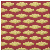 Waffles Niedlich Breakfast Kinder Stoff (Muster)