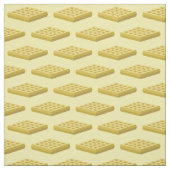 Waffles Niedlich Breakfast Kinder Stoff (Muster)