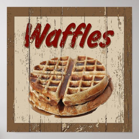 Waffles Poster (Vorne)