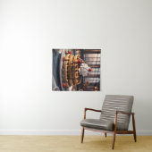 Waffles Wandteppich (Beispiel (Horizontal))