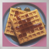 Waffles With Syrup Poster (Vorne)