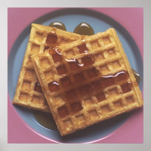 Waffles With Syrup Poster (Vorne)