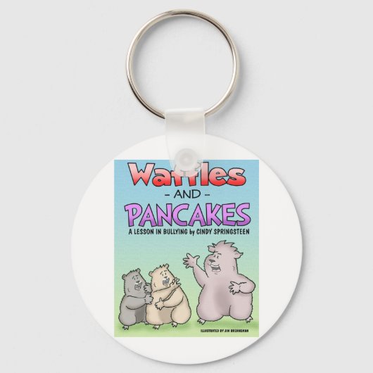 WafflesCover312.jpg Schlüsselanhänger (Vorderseite)