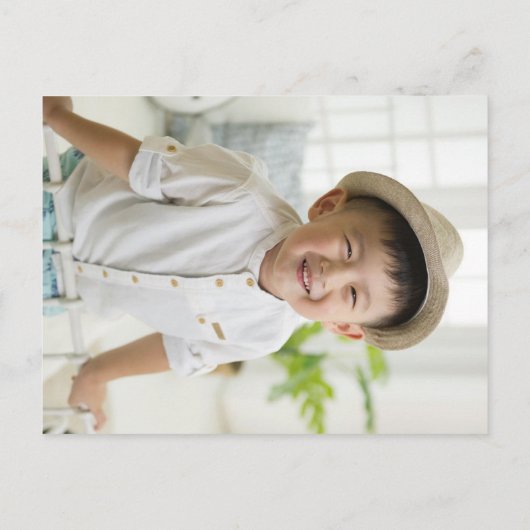 Waffley Good Friend Classroom Valentine Foto Postkarte (Rückseite)