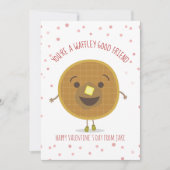 Waffley Good Friend Waffle Kid Classroom Valentine (Vorderseite)