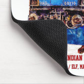 WAG-12B Lokomotive. Güterzug der indischen Eisenba Mousepad (Ecke)