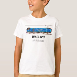 WAG-12B Lokomotive. Güterzug der indischen Eisenba T-Shirt