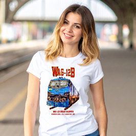 WAG-12B Lokomotive. Güterzug der indischen Eisenba T-Shirt