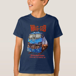 WAG-12B Lokomotive. Güterzug der indischen Eisenba T-Shirt
