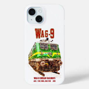 WAG-9 Lokomotive. Güterzug der indischen Eisenbahn Case-Mate iPhone Hülle
