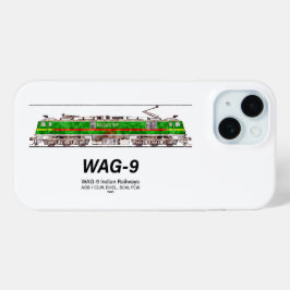 WAG-9 Lokomotive. Güterzug der indischen Eisenbahn Case-Mate iPhone Hülle