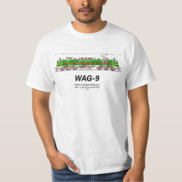 WAG-9 Lokomotive. Güterzug der indischen Eisenbahn T-Shirt