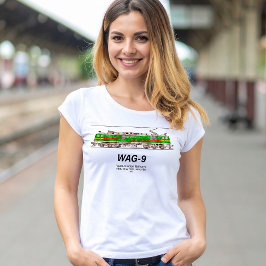 WAG-9 Lokomotive. Güterzug der indischen Eisenbahn T-Shirt