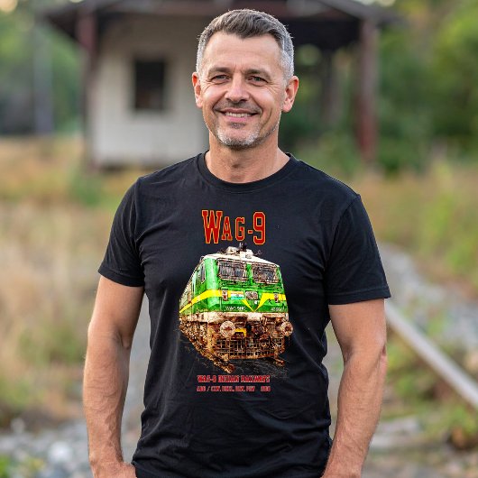 WAG-9 Lokomotive. Güterzug der indischen Eisenbahn T-Shirt