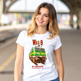 WAG-9 Lokomotive. Güterzug der indischen Eisenbahn T-Shirt