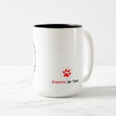 Wag Mehr Bark weniger Tasse (VorderseiteRechts)