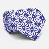 Wagara - Asanoha (Leaf) Krawatte (Gerollt)