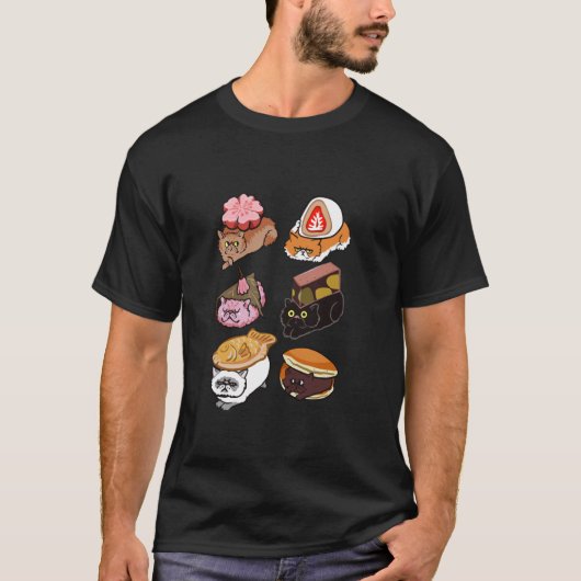 Wagashi Perserkatze T-Shirt (Vorderseite)
