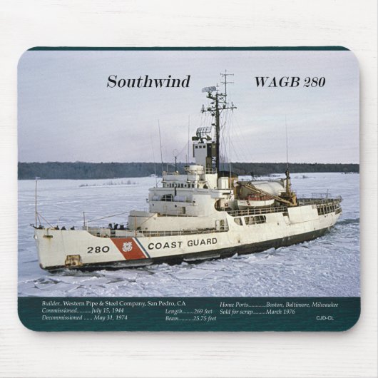 WAGB 280 Southwind Mousepad (Vorne)