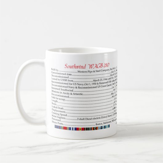 WAGB 280 Southwind Tasse (Links)