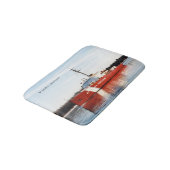 WAGB 83 Mackinaw Red Bathmat Badematte (Schrägansicht)